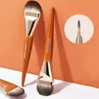 Professional BB Cream Makeup Brush Tongue Shape Liquid Foundation Brush Women
