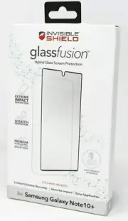 Zagg Invisible GlassFusion Screen Protector for Samsung Galaxy Note 10+ Plus 5G