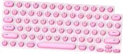 AsrMyjcx Keyboard Cover for Long Nails, Silicone, for Notebook Accessories, for Nail Art Keyboard Film Raised for Gaming, Pink