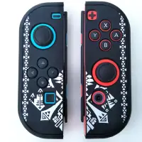 在飛比找蝦皮購物優惠-SWITCH joy con 全彩 保護殼 NS 魔物獵人 