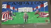 Vintage CAMPAIGN Board Game from 1984 Republican Convention Dallas
