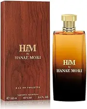 Hanae Mori Him Eau de Toilette Spray, 100ml (I0029981)