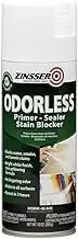 Zinsser Odourless Oil-Base Stain Blocker Spray Primer, White, 369 g