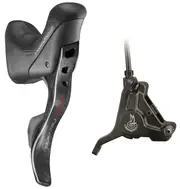 Campagnolo Ergo Lever Left & Caliper 12Sp Super Record 160Mm - Black