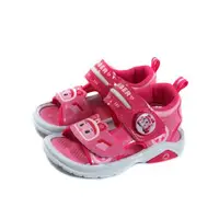 在飛比找森森購物網優惠-POLI 救援小英雄 安寶 救護車 涼鞋 電燈鞋 粉色 中童