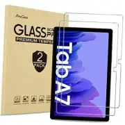 2 Pack Galaxy Tab A7 10.4 2020 Screen Protector T500 T503 T505 T507, Tempered