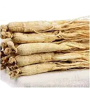Wild Dried White Ginseng Roots 8 Years Ginseng Root Ginseng RenShen White Ginseng (500 Grams /1.10 lbs)