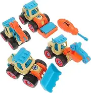 1Set Take Apart Truck DIY Construction Engineering Vehicle for Building for Boys Present for Enhances Parent Interaction