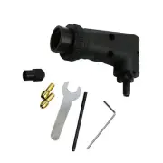 Right Angle Converter Rotary Tool Attachment For Dremel Electric Grinder Parts