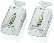 Aten DVI Over 2 Cat 5 Extender Wall Plate
