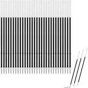 ertlutw Retractable Ballpoint Pen Refills, Black Ink, 30 Pcs, Medium Point
