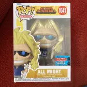 Funko Pop My Hero Academia ALL MIGHT 2021 NYCC Fall Convention 1041 Figure NEW