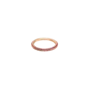 (W) Pandora ME Pave Ring Rose Gold Plated Red