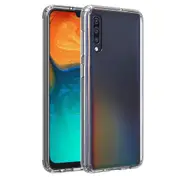 ZUSLAB Galaxy A50 Case, Slim Hybrid Shockproof Translucent Protective Cover for Samsung (2019) - Clear