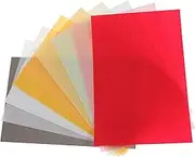KALLORY 100g Color Transparency Tracing Paper Roll 50pcs Copy Transfer Papers for Inkjet Printing Drawing