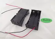 10pcs Hold Two Li-ion 18650 Series Battery Holder Case 7.4V With 2 Lead Wire DIY