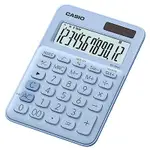 CASIO 12位元甜美馬卡龍色系攜帶型計算機(MS-20UC-LB)蘇打藍