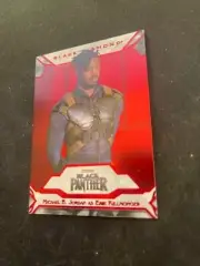 Upper Deck Marvel Black Diamond Erik Killmonger Red Base Card #69 - 02/35