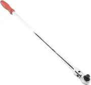 T&E Tools Ratchet 1/2" Drive Flex Extra Long Handle Made in Taiwan 630mmL 24585