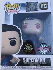 funko pop vinyl movies justice league superman chase no.1123