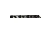 Stubbs Quad Bridle Rack (Black) (One Size)