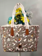 NWT DOONEY & BOURKE Disney Mickey Mouse & Friends 2021 Holiday Tote Bag