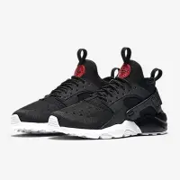 在飛比找Yahoo!奇摩拍賣優惠-Nike Air Huarache Run Ultra 黑紅