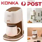 KONKA Coffee Machine Automatic Cappuccino Espresso 2 in 1 Tea Coffee Maker Tools