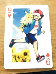 Ash Pikachu Pokemon Poker Card Pokemon Playing Card From Japan 2-117