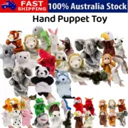 3/4/6/12PCS Animals Hand Puppet Full Body Muppet Plush Kid Glove Soft Plush Prop