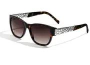 NWTag Brighton PEBBLE SUN Tortoise Shell Brown Sunglasses UVA/UVB