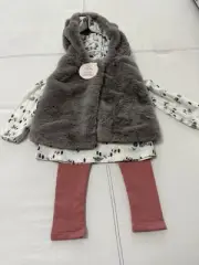 Catherine Malandrino Kids 3pc Cozy Outfit - NWT - Size: 24Months