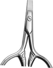 HONITANO 1 Set Portable Beard Scissors with PU Cover Beauty Tool for Precision Grooming Salon for Beard Trimming and Makeup Use