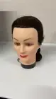 DIANE 18-22" Brown Hair GWEN Mannequin Manikin Head Real Human Hair Brown NEW!