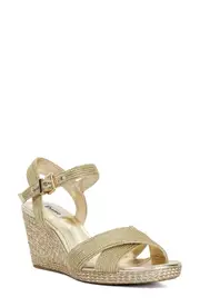 Dune London Kolden Ankle Strap Platform Wedge Sandal