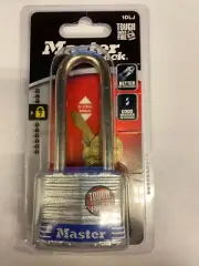 Master Lock 1DLJ Laminated No.1, 2.5" Long Shackle Padlock