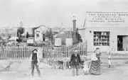 The Teetotal Shop' Ballarat Victoria 1875 OLD PHOTO