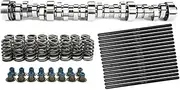 Stage 3 Camshaft Kit and Pushrods Compatible with GM Silverado Sierra 4.8 5.3 6.0 BTR31824100 SP011-16