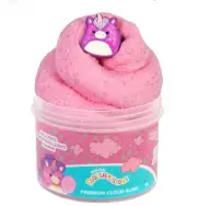 New Squishmallows Lola Unicorn Premium Cloud Slime Cotton Candy Scented w/ Charm