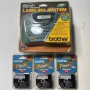 Brother P-Touch PT-65SCSE Electronic Labeling System with Large LCD Display