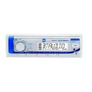 Dual Marine Radio,Spa Bezel,Adapter,Antenna,Amp,Kit, 4x 6.5" 600W Black Speaker