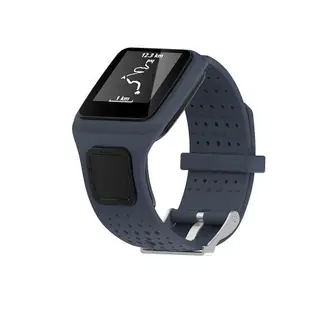 錶帶腕帶適用TomTom Multi-sport runner一代系列運動手錶替換腕帶 矽膠手錶帶-台北之家