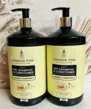 2-Pack Oatmeal Chamomile 2-in-1 Pet Shampoo & Conditioner 33 fl oz Each
