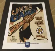 Jacks Gameday Poster Cleveland Monsters 11x14 Poster 1/31/2025 Lumberjacks Night