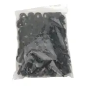 M6 Rack Mount Cage Nuts & Screws with Washers, Square Clips, 50pcs, Black lot