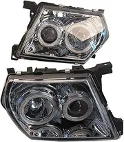Daytime Running Lights Car Headlights With Led Aperture Lens Compatible With PATROL SAFARI Y61 2001 2002