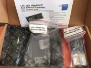 LSI 8300XLP ZCR MEGARAID 3Gb/s PCI-X SAS SCSI Disk Array Controller Adapter
