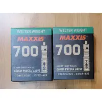 在飛比找蝦皮購物優惠-特賣 2條 MAXXIS內胎 700*23/32C 60mm