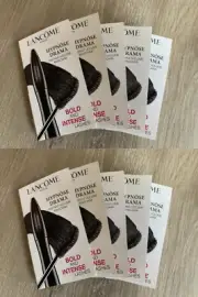 Lot 10x Lancome Hypnose Drama Instant Volume Mascara Black/noir 1.5ml/0.05 oz