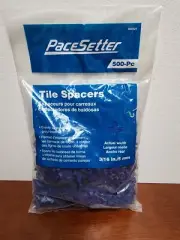 500 Tile Spacers 3/16" (5mm) Blue PACESETTER 604924 5355